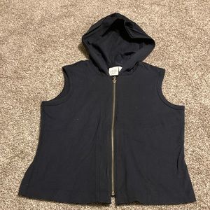St John’s Bay black hooded vest, size small